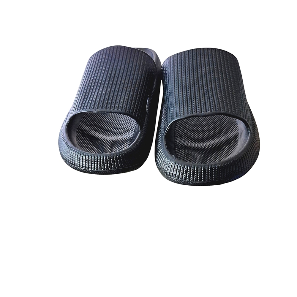 Cloudies Black Slides Women's Size 9-9.5 NIP